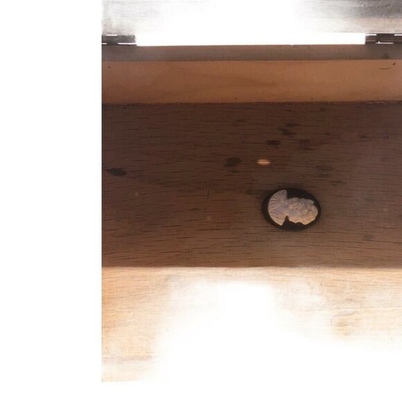 Country Farmhouse Wooden Trinket Box Dovetail Edge English Cottage Garden - Picture 4 of 7